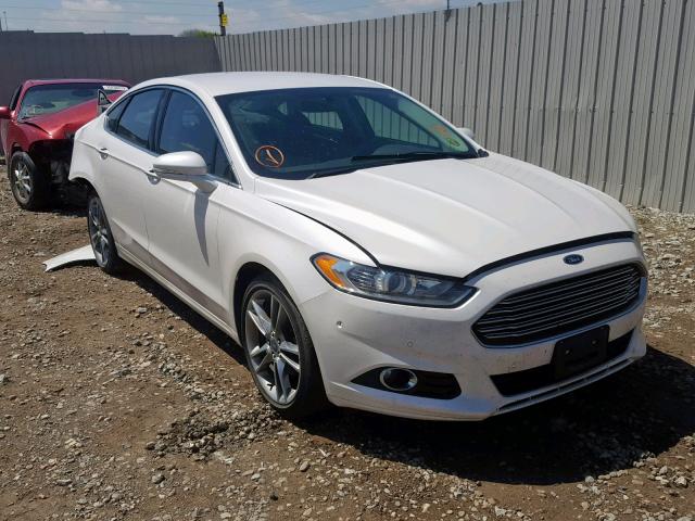 3FA6P0D96FR160395 - 2015 FORD FUSION TIT WHITE photo 1