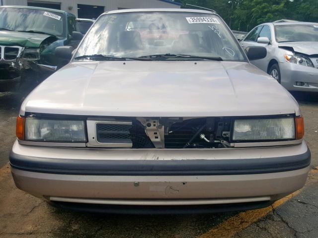 JM1BG2248P0645649 - 1993 MAZDA PROTEGE DX TAN photo 9