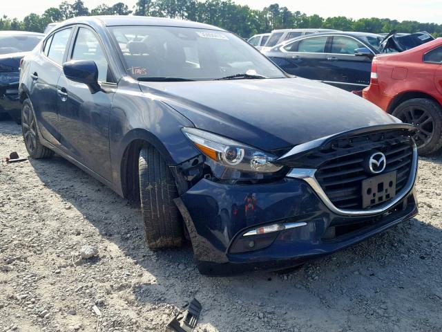 3MZBN1V33JM168343 - 2018 MAZDA 3 TOURING BLUE photo 1