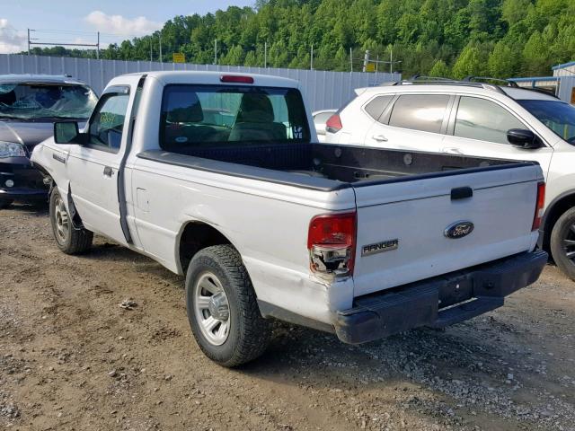 1FTKR1AD7BPA25705 - 2011 FORD RANGER WHITE photo 3