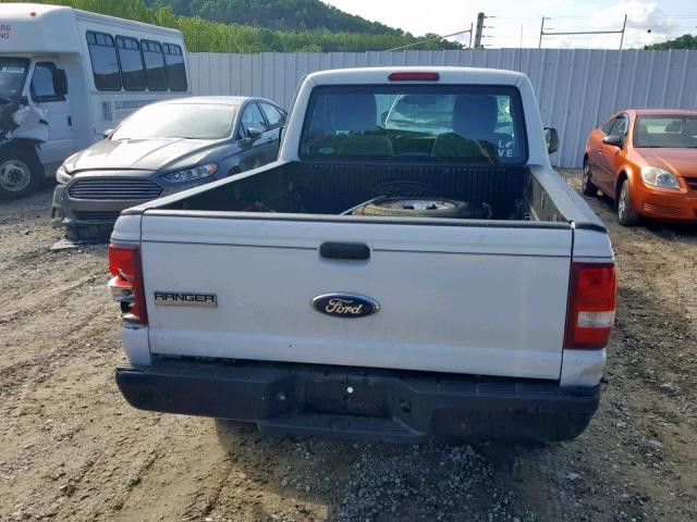 1FTKR1AD7BPA25705 - 2011 FORD RANGER WHITE photo 6