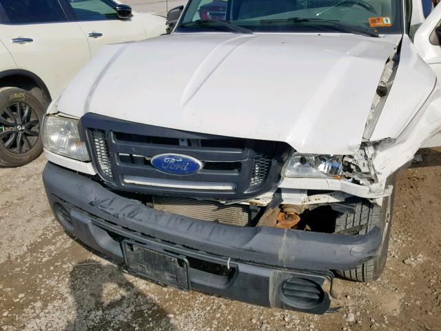 1FTKR1AD7BPA25705 - 2011 FORD RANGER WHITE photo 7