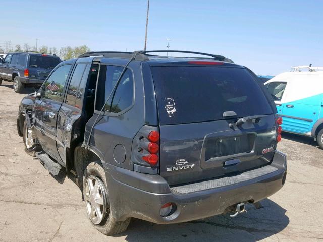 1GKDT13S572242412 - 2007 GMC ENVOY GRAY photo 3