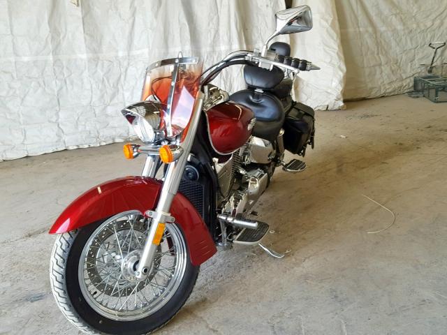 1HFSC52094A101344 - 2004 HONDA VT1300 S BURGUNDY photo 2