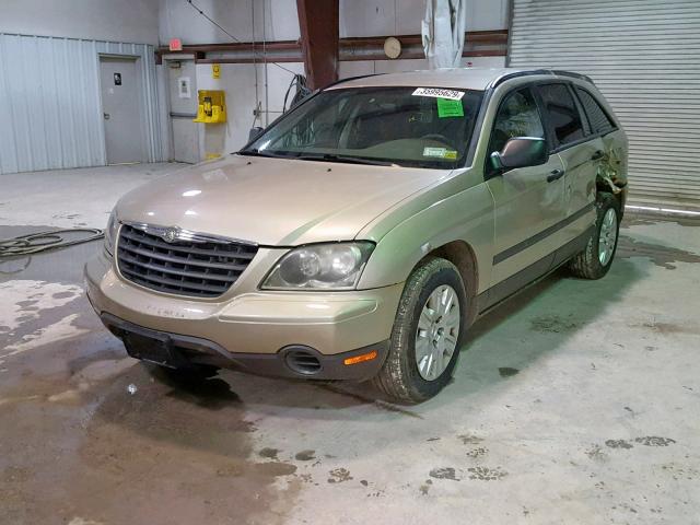 2A4GM48466R709316 - 2006 CHRYSLER PACIFICA GOLD photo 2