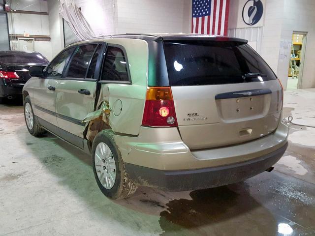 2A4GM48466R709316 - 2006 CHRYSLER PACIFICA GOLD photo 3