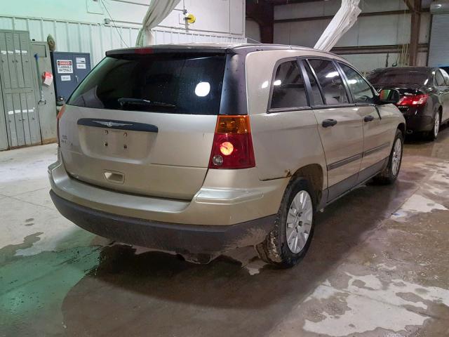 2A4GM48466R709316 - 2006 CHRYSLER PACIFICA GOLD photo 4