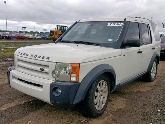 SALAE25486A385798 - 2006 LAND ROVER LR3 SE WHITE photo 2