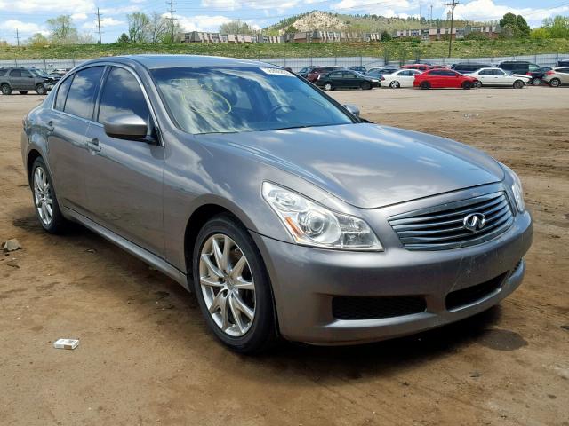 JNKCV61F19M364467 - 2009 INFINITI G37 GRAY photo 1