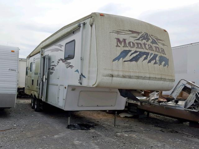 4YDF329245D511337 - 2005 KEYSTONE MONTANA WHITE photo 9
