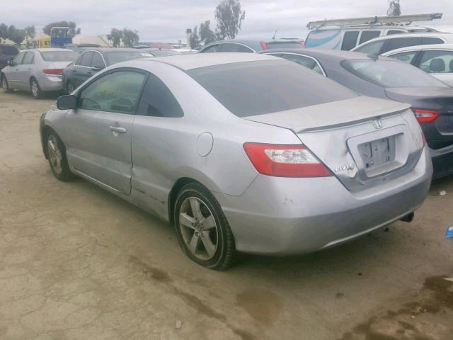 2HGFG12866H525228 - 2006 HONDA CIVIC EX SILVER photo 3