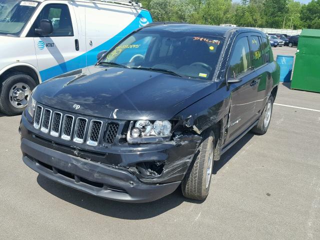 1C4NJCBA9ED882845 - 2014 JEEP COMPASS SP შავი ფოტო 2