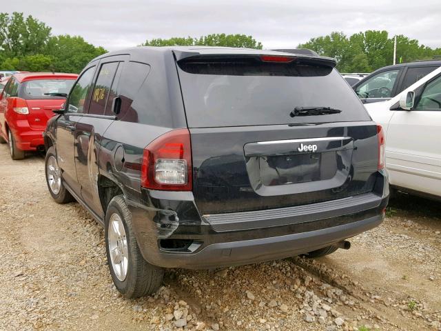 1C4NJCBA9ED882845 - 2014 JEEP COMPASS SP შავი ფოტო 3