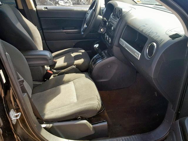 1C4NJCBA9ED882845 - 2014 JEEP COMPASS SP შავი ფოტო 5