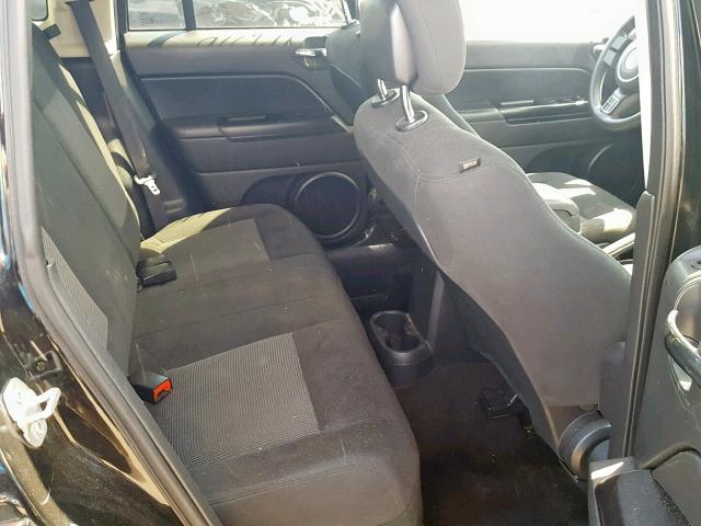 1C4NJCBA9ED882845 - 2014 JEEP COMPASS SP შავი ფოტო 6