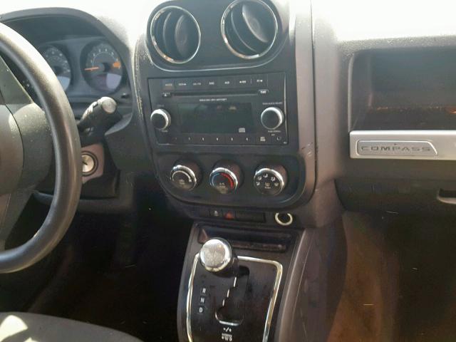 1C4NJCBA9ED882845 - 2014 JEEP COMPASS SP შავი ფოტო 9