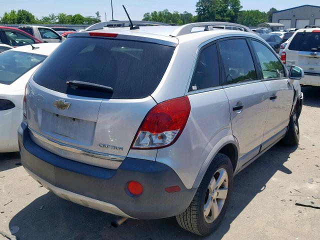 3GNAL2EK3CS595447 - 2012 CHEVROLET CAPTIVA SP SILVER photo 4