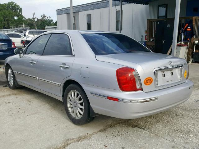 KMHFU45E24A276735 - 2004 HYUNDAI XG 350 SILVER photo 3