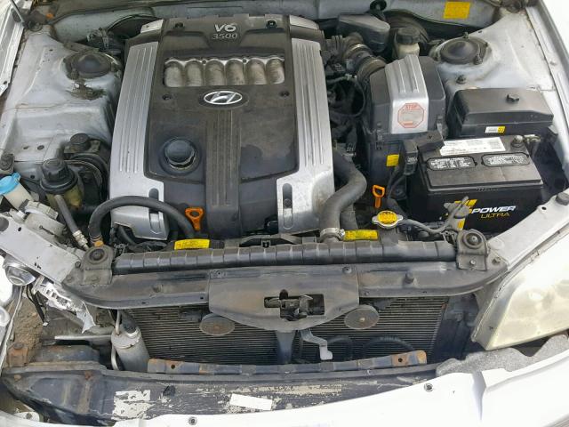 KMHFU45E24A276735 - 2004 HYUNDAI XG 350 SILVER photo 7