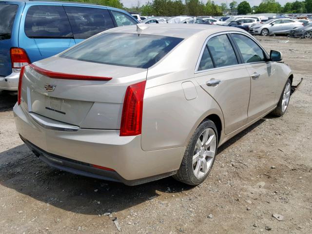 1G6AA5RAXF0115257 - 2015 CADILLAC ATS CREAM photo 4