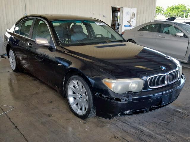 WBAGL63403DP61368 - 2003 BMW 745 I BLACK photo 1