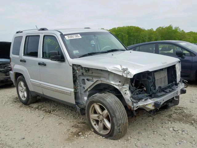 1J8GN58K48W286410 - 2008 JEEP LIBERTY LI SILVER photo 1