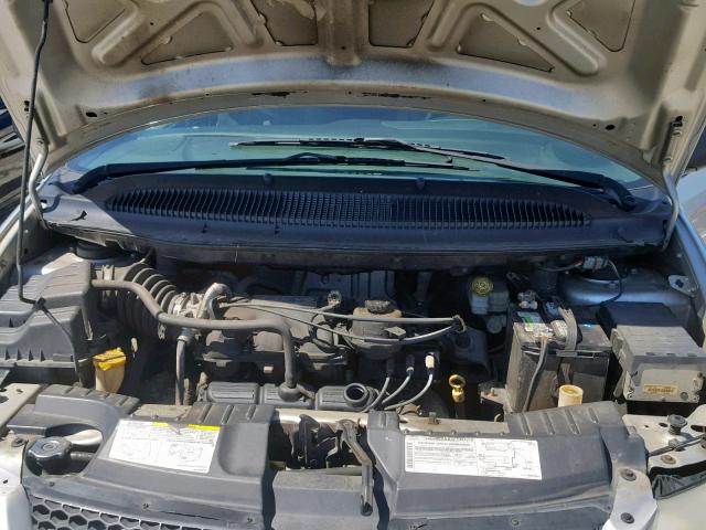 1D4GP45R74B563942 - 2004 DODGE CARAVAN SX SILVER photo 7