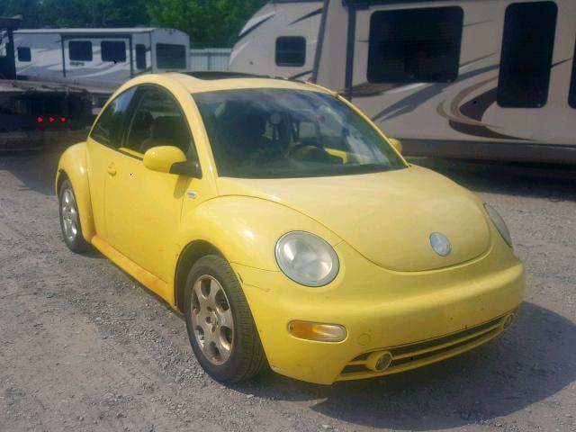 3VWCK21C53M403191 - 2003 VOLKSWAGEN NEW BEETLE Sarı foto 1