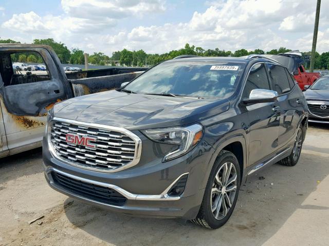 3GKALSEXXJL144841 - 2018 GMC TERRAIN DE CHARCOAL photo 2