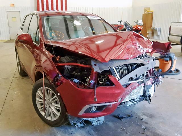 LRBFXBSA5JD023998 - 2018 BUICK ENVISION P MAROON photo 1