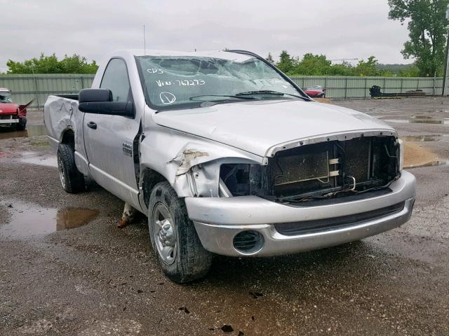 3D7KR26D57G767293 - 2007 DODGE RAM 2500 S SILVER photo 1