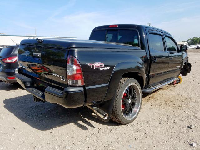 5TFJU4GNXDX031545 - 2013 TOYOTA TACOMA DOUBLE CAB PRERUNNER  photo 4