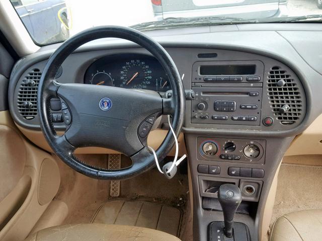 YS3DD58N7X2077782 - 1999 SAAB 9-3 S BLUE photo 9