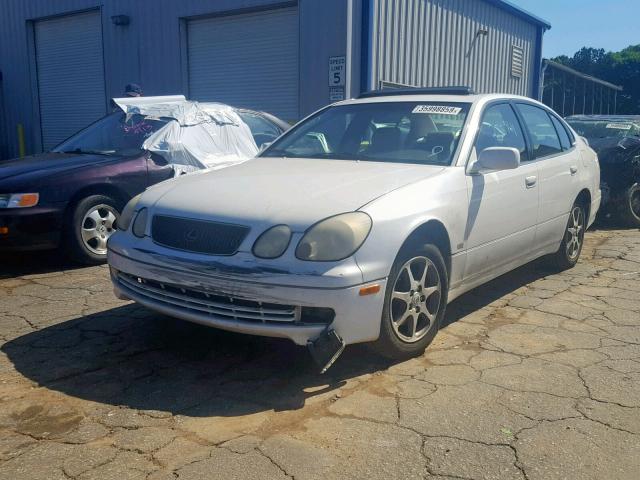 JT8BD68S4Y0099423 - 2000 LEXUS GS 300 WHITE photo 2