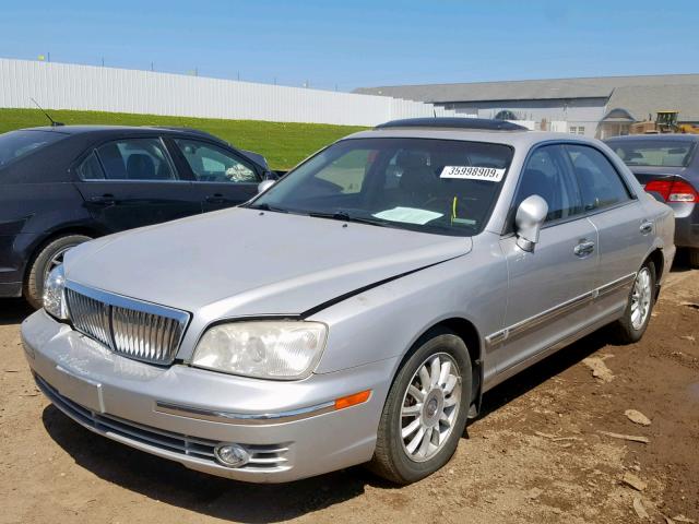 KMHFU45E85A417115 - 2005 HYUNDAI XG 350 SILVER photo 2