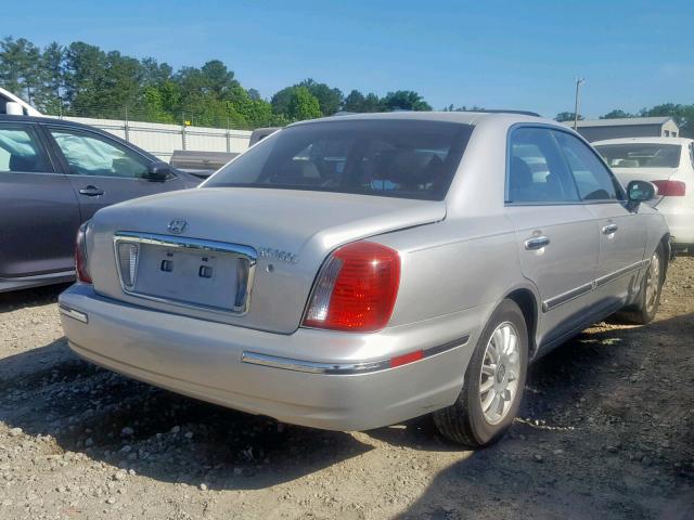 KMHFU45E25A422049 - 2005 HYUNDAI XG 350 SILVER photo 4