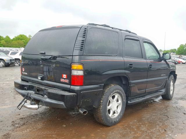 1GKEK63U16J146982 - 2006 GMC YUKON DENA BLACK photo 4