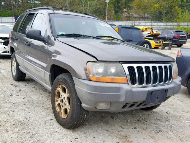 1J4GW48S5YC141600 - 2000 JEEP GRAND CHER GRAY photo 1