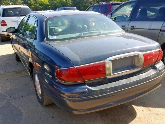 1G4HP54K0Y4243394 - 2000 BUICK LESABRE CU BLUE photo 3