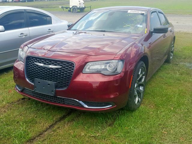 2C3CCAAG1JH151629 - 2018 CHRYSLER 300 TOURIN RED photo 2