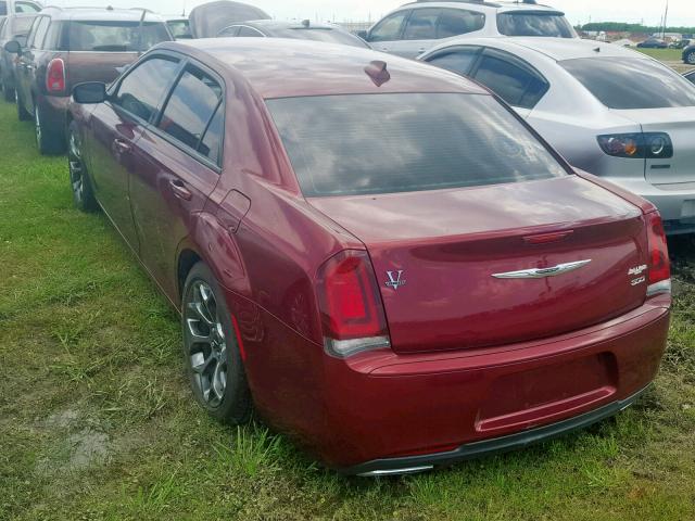 2C3CCAAG1JH151629 - 2018 CHRYSLER 300 TOURIN RED photo 3