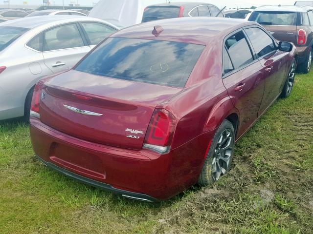 2C3CCAAG1JH151629 - 2018 CHRYSLER 300 TOURIN RED photo 4