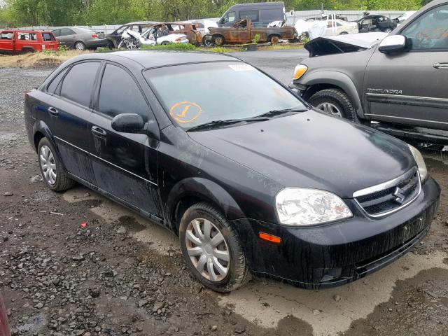 KL5JD56Z86K462143 - 2006 SUZUKI FORENZA BLACK photo 1