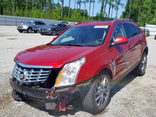 3GYFNCE34FS580896 - 2015 CADILLAC SRX PERFOR RED photo 2