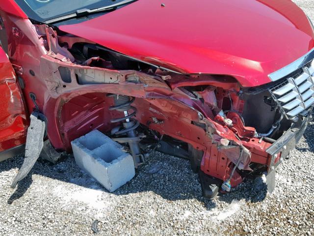 3GYFNCE34FS580896 - 2015 CADILLAC SRX PERFOR 红色 照片 9