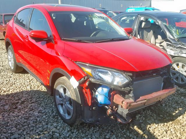 3CZRU6H56GM744413 - 2016 HONDA HR-V EX RED photo 1