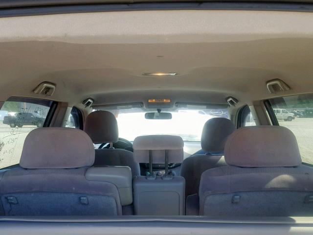 JTEDS41A382033130 - 2008 TOYOTA HIGHLANDER GRAY photo 9