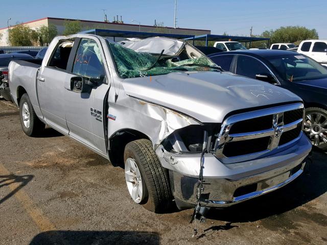 1C6RR7LT7KS524997 - 2019 RAM 1500 CLASS SILVER photo 1