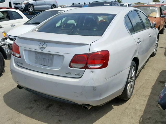 JTHBH96S265014894 - 2006 LEXUS GS 300 GRAY photo 4