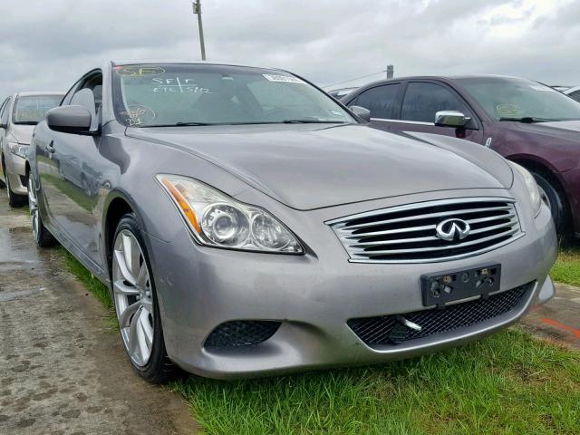 JNKCV64E88M125032 - 2008 INFINITI G37 BASE CHARCOAL photo 1